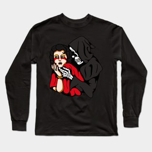 Woman lady reaper Long Sleeve T-Shirt